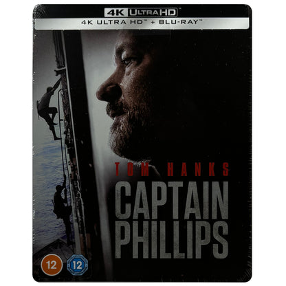 Captain Phillips 4K + Blu-Ray Steelbook