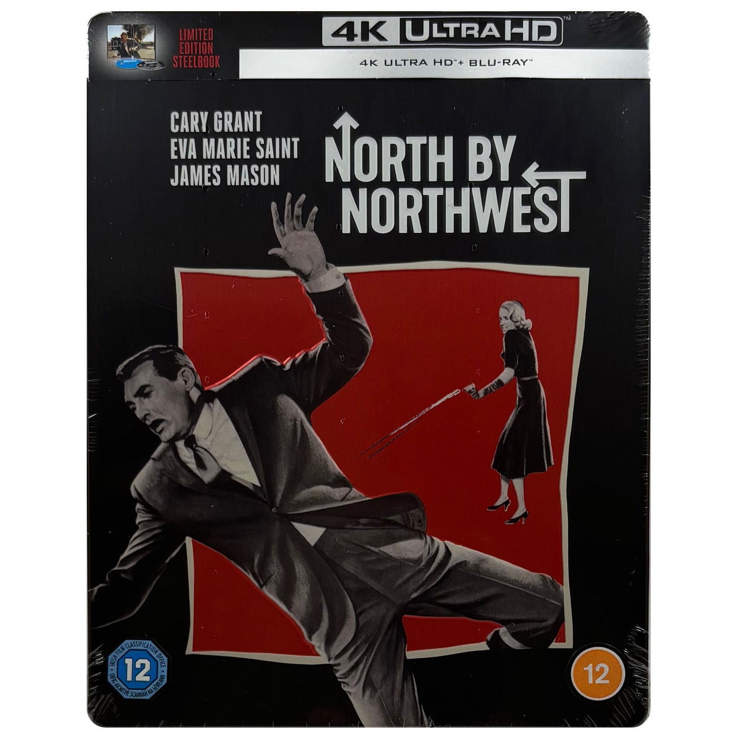 North by Northwest 4K + Blu-Ray Steelbook