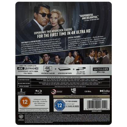 North by Northwest 4K + Blu-Ray Steelbook