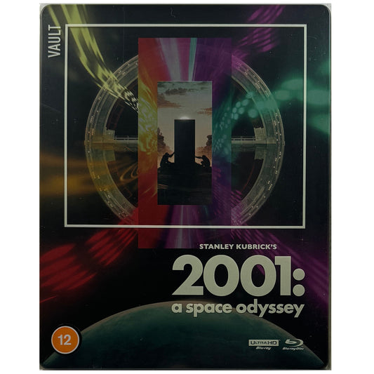 2001: A Space Odyssey 4K + Blu-Ray Steelbook - The Film Vault Range