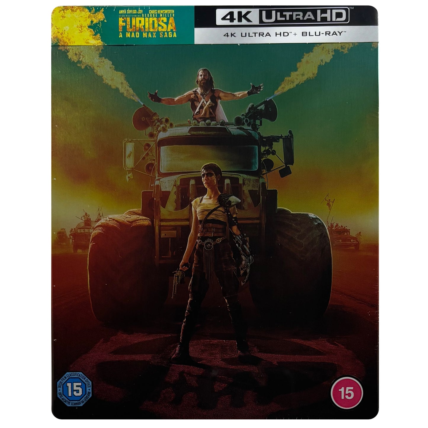 Furiosa: A Mad Max Saga 4K + Blu-Ray Steelbook