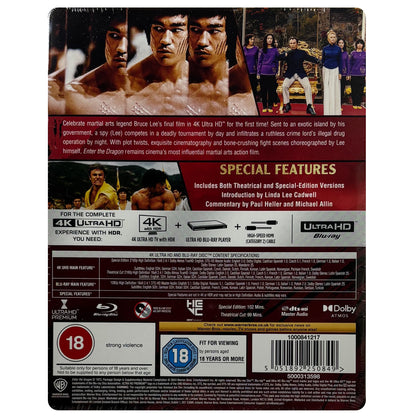 Enter the Dragon 4K + Blu-Ray Steelbook