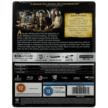 The Goonies 4K + Blu-Ray Steelbook