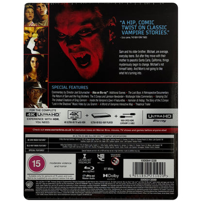 The Lost Boys 4K + Blu-Ray Steelbook