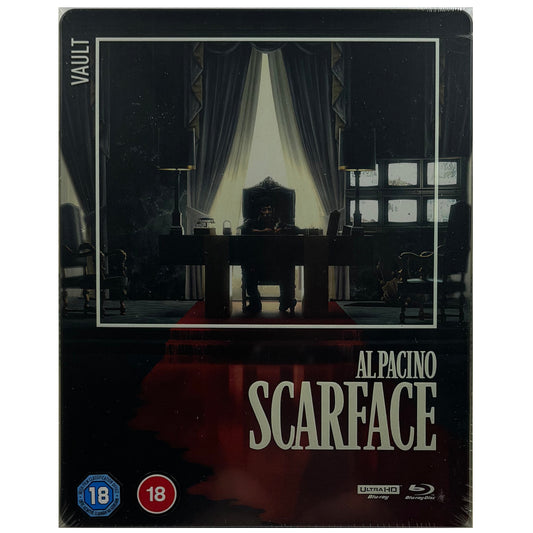 Scarface 4K + Blu-Ray Steelbook - The Film Vault Range