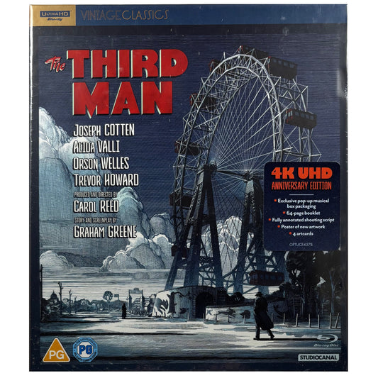 The Third Man 4K UltraHD + Blu-Ray - Collector's Edition *Small Dent on Box*