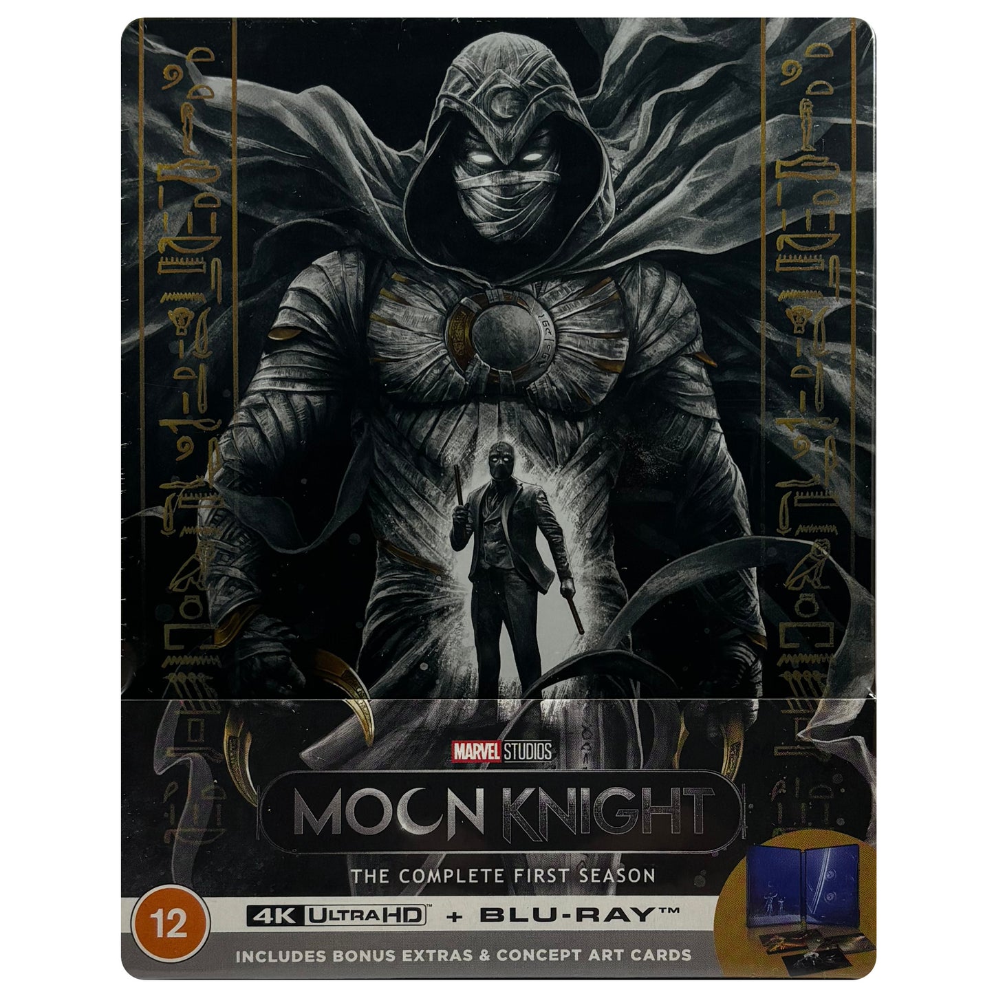 Moon Knight Complete First Season 4K + Blu-Ray Steelbook - Collector's Edition