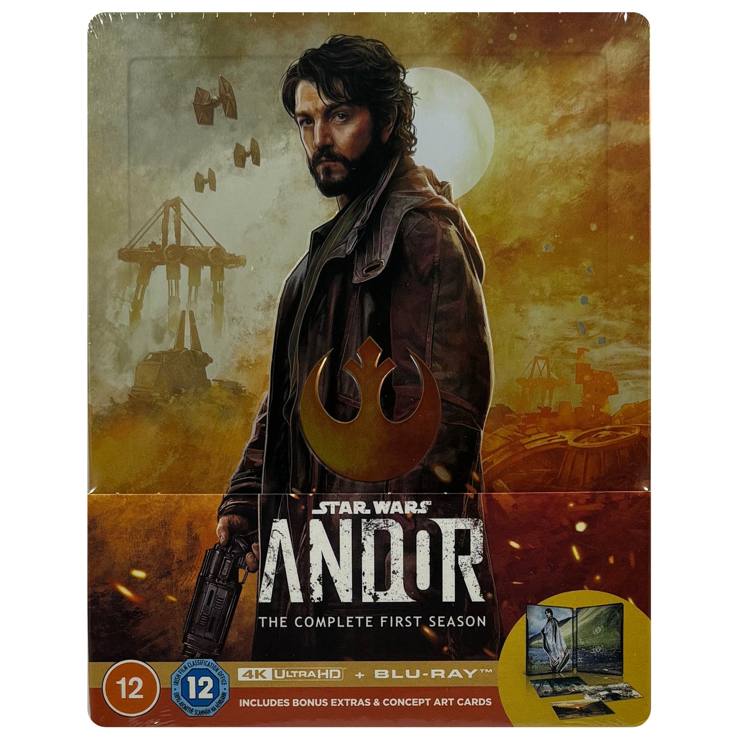 Andor Complete First Season 4K + Blu-Ray Steelbook - Collector's Edition