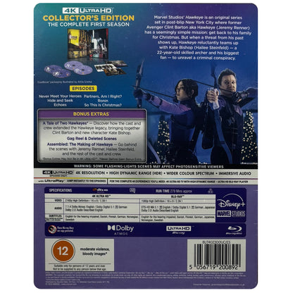 Hawkeye: The Complete First Season 4K Steelbook - Collector's Edition