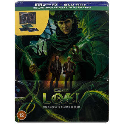 Loki Season 2 4K + Blu-Ray Steelbook - Collector's Edition