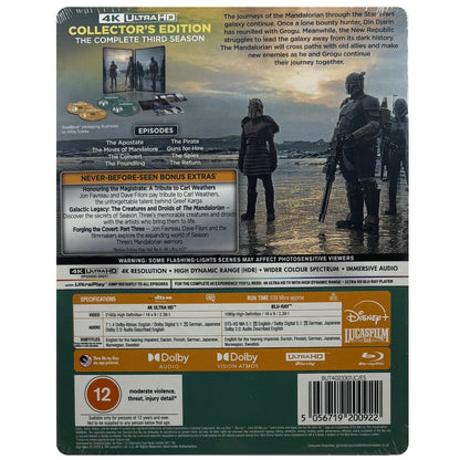 The Mandalorian Season 3 4K Steelbook - Collector's Edition