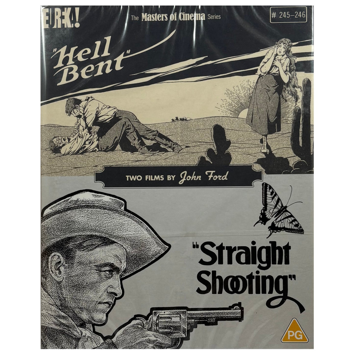 Straight Shooting & Hell Bent: Two Films by John Ford (Masters of Cinema #245-246) Blu-Ray