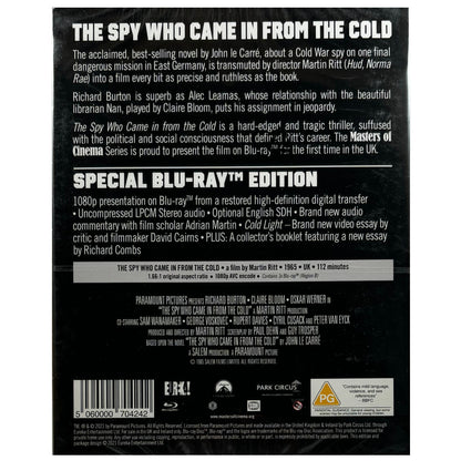 The Spy Who Came in from the Cold (Masters of Cinema #247) Blu-Ray - Limited Edition