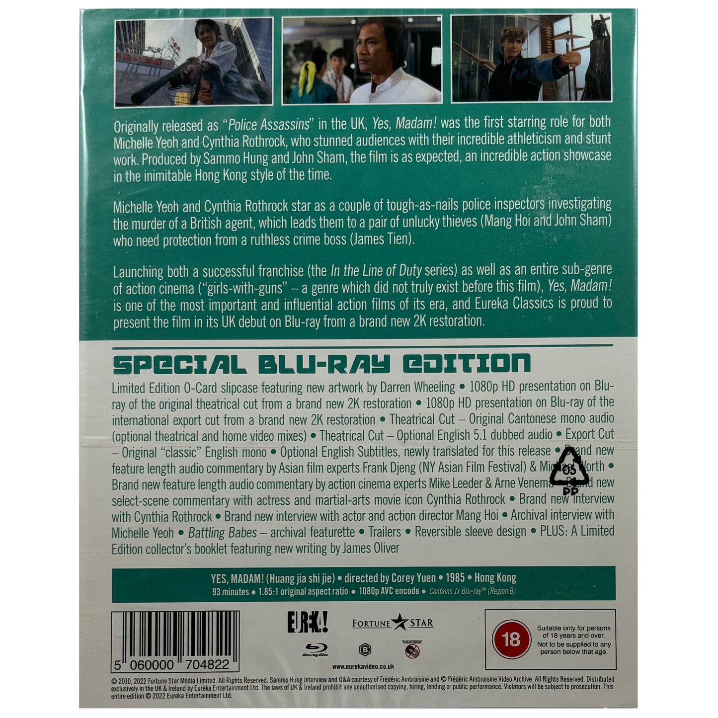 Yes, Madam! Blu-Ray - Limited Edition