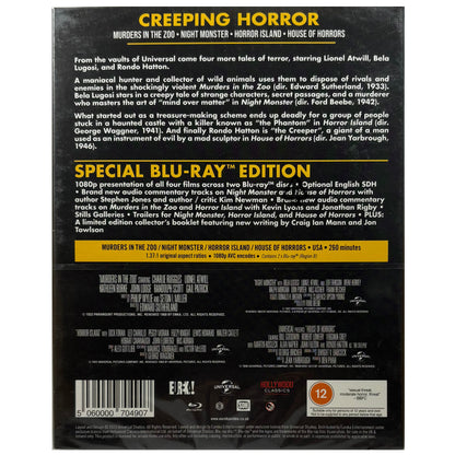 Creeping Horror Blu-Ray - Limited Edition