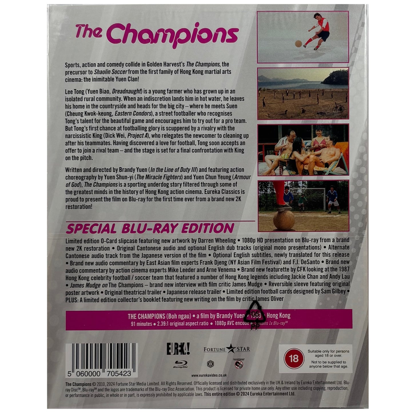 The Champions Blu-Ray - Limited Edition