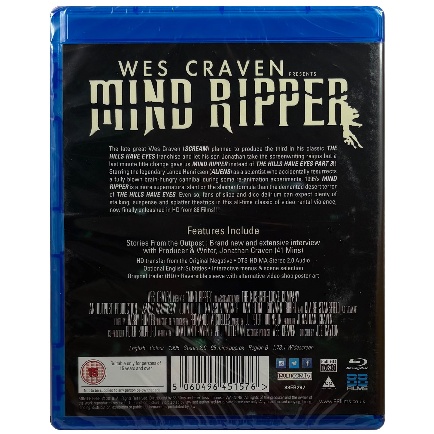 Mind Ripper (a.k.a The Hills Have Eyes III Blu-Ray