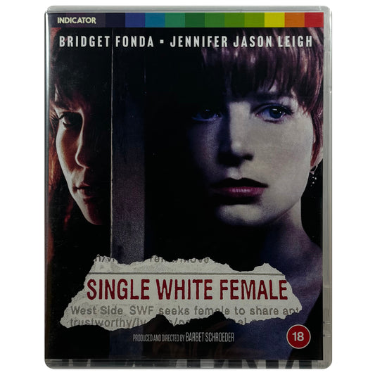 Single White Female Blu-Ray - Limited Edition