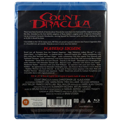 Count Dracula Blu-Ray