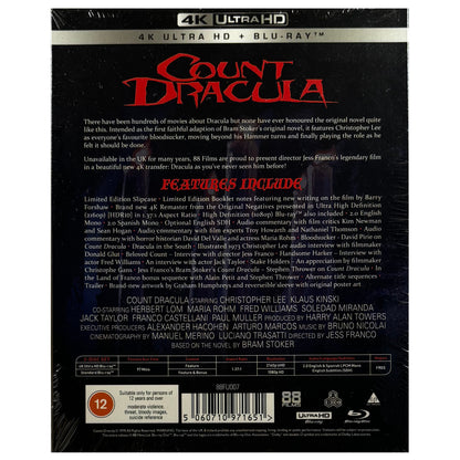 Count Dracula 4K UltraHD + Blu-Ray - Limited Edition