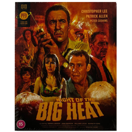 Night of the Big Heat Blu-Ray - Limited Edition