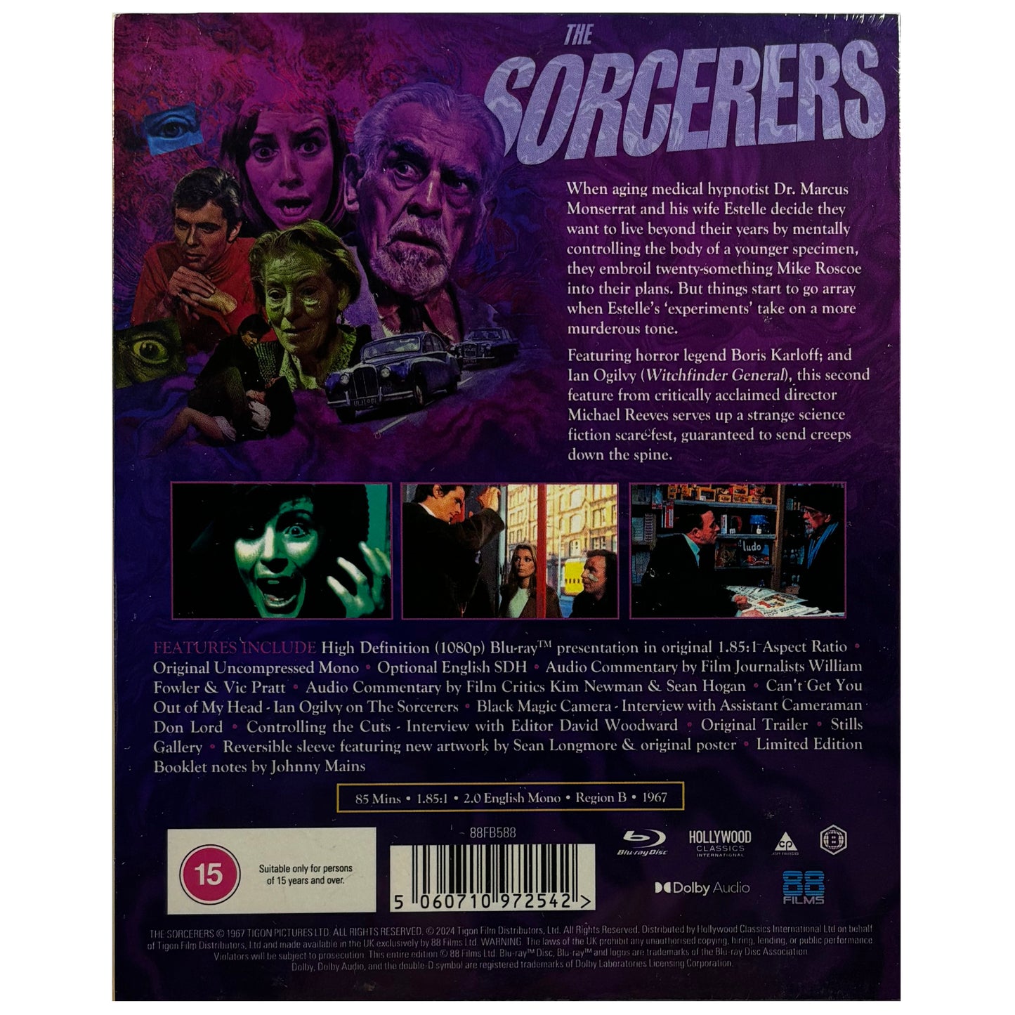 The Sorcerers Blu-Ray - Limited Edition