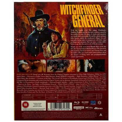 Witchfinder General 4K UltraHD + Blu-Ray - Limited Edition