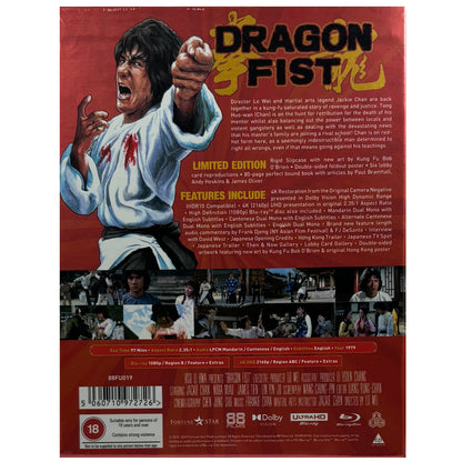 Dragon Fist 4K UltraHD + Blu-Ray - Deluxe Limited Edition