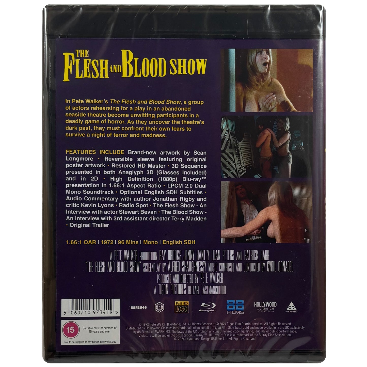 The Flesh and Blood Show Blu-Ray