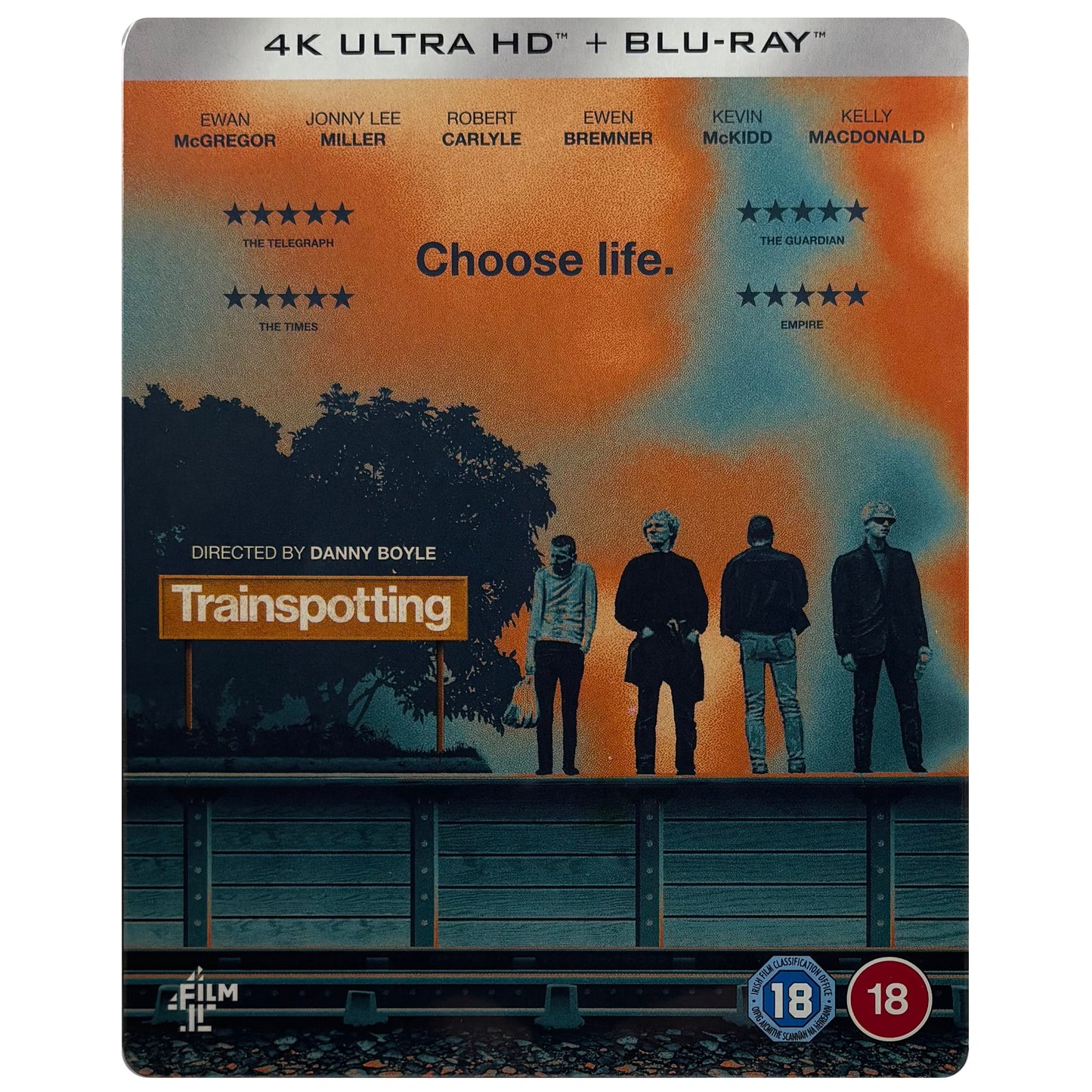 Trainspotting 4K + Blu-Ray Steelbook