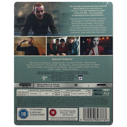 Trainspotting 4K + Blu-Ray Steelbook