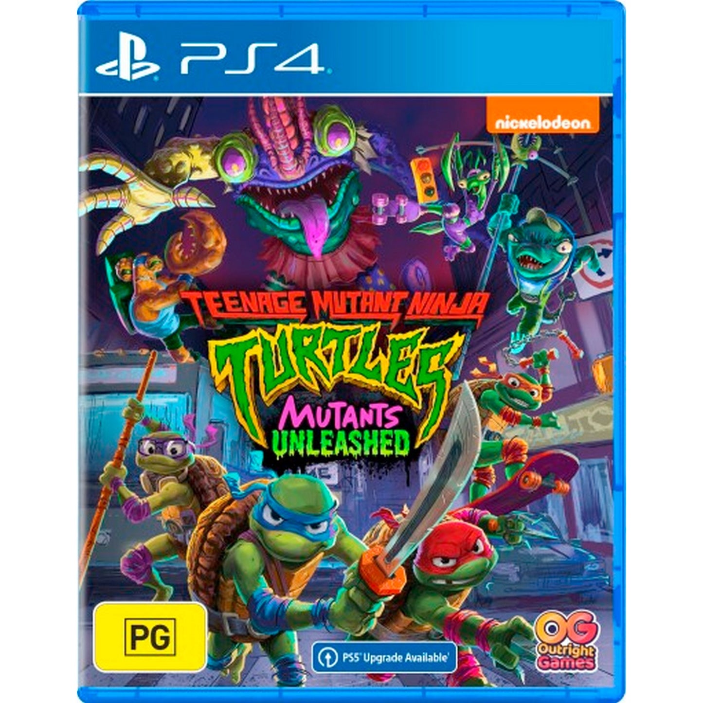 Teenage Mutant Ninja Turtles Mutants Unleashed (PS4)