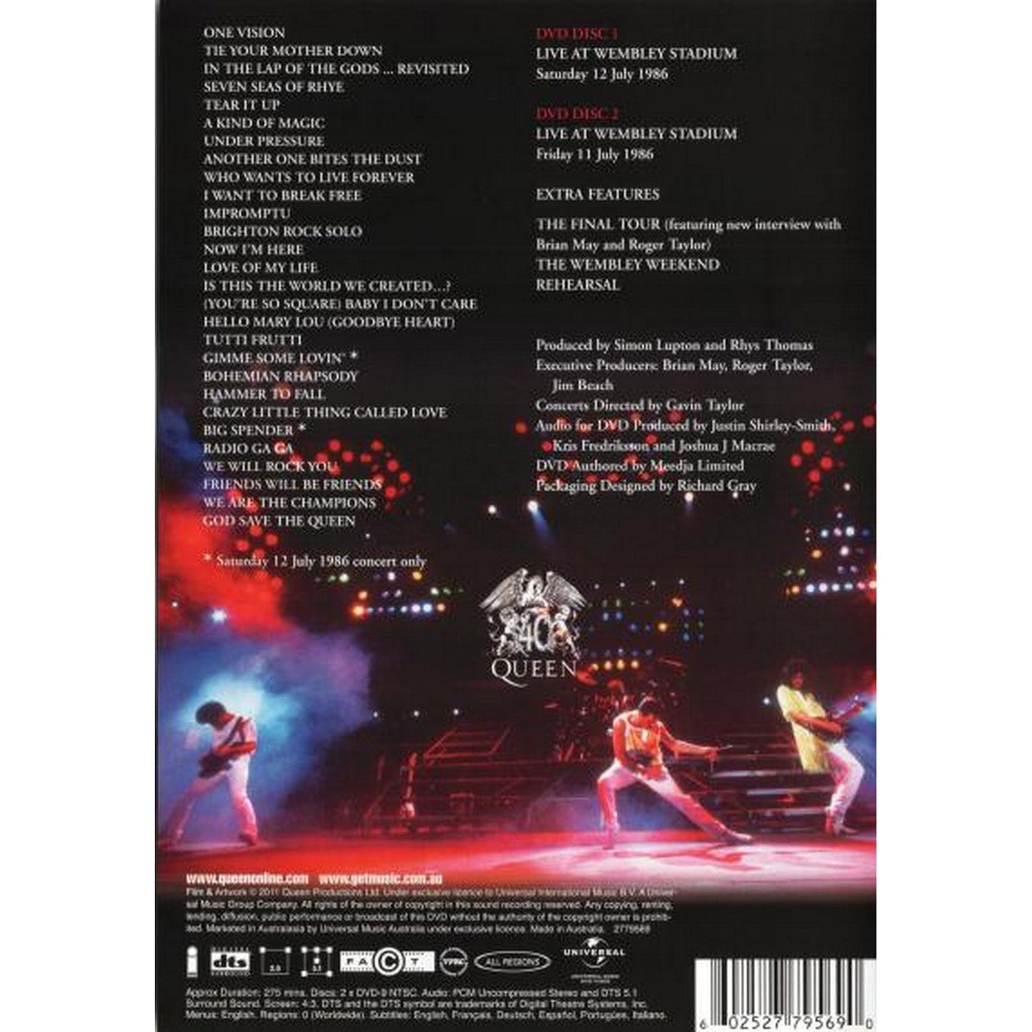 Queen: Live at Wembley Stadium (25th Anniversary Edition) DVD