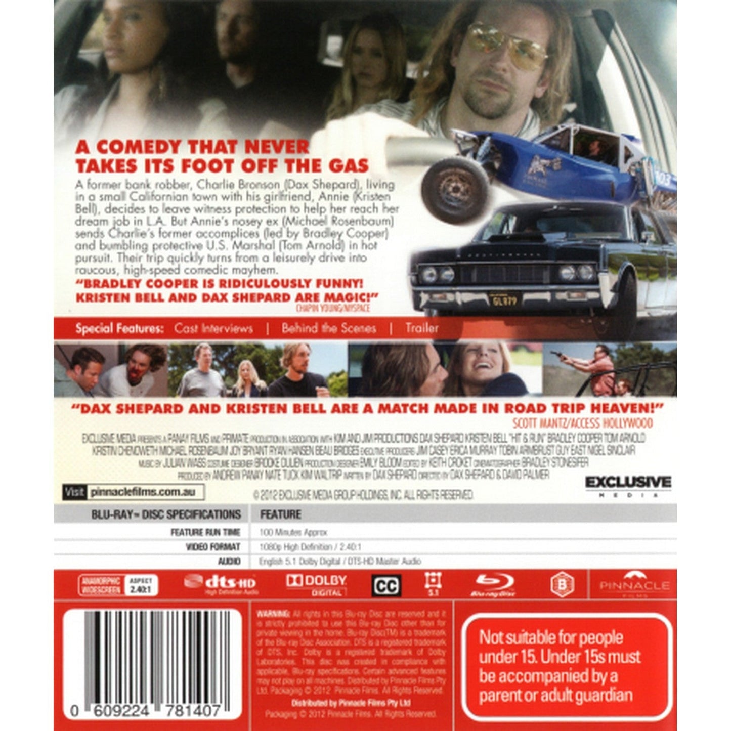 Hit and Run Blu-Ray