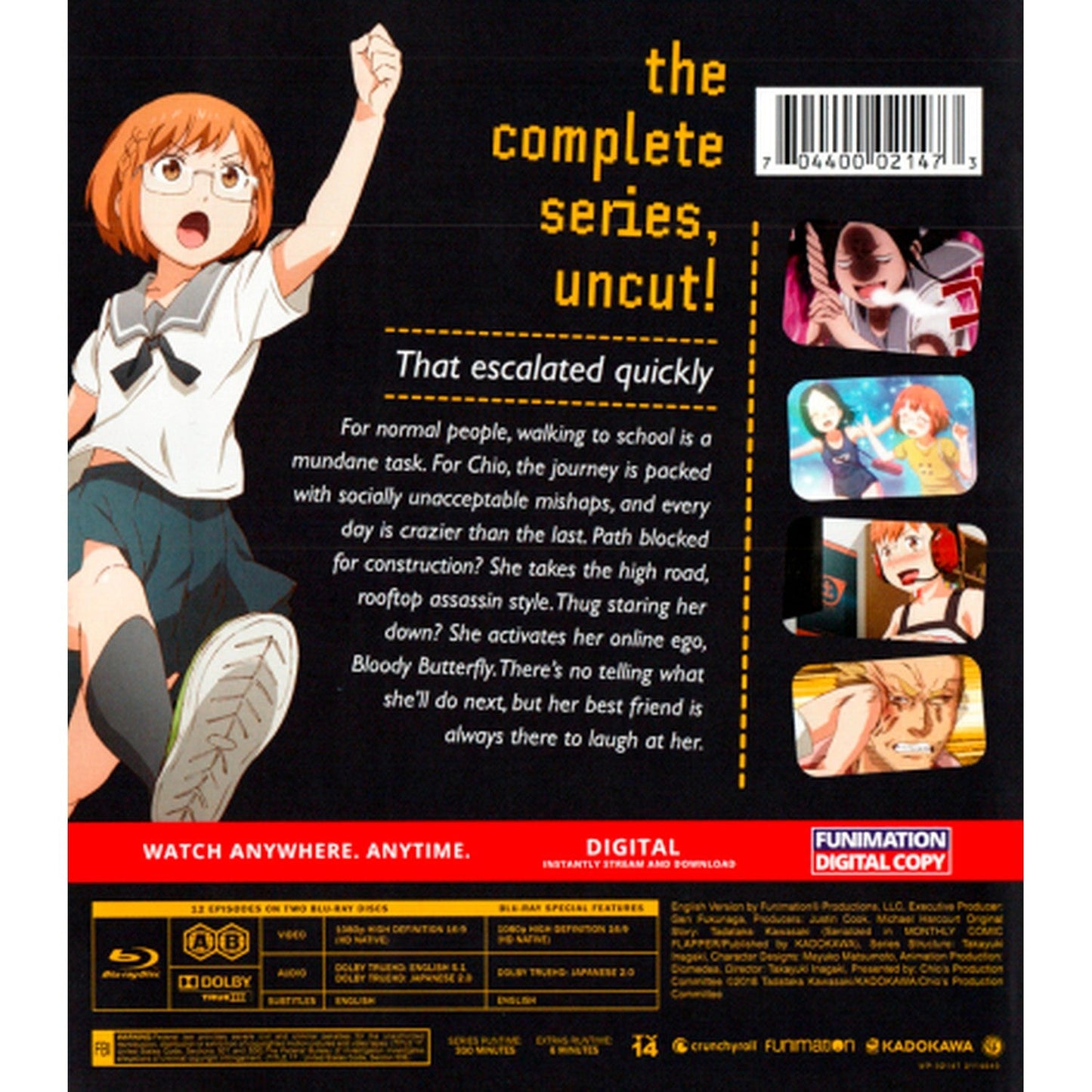 Chio's School Road: The Complete Series Blu-Ray