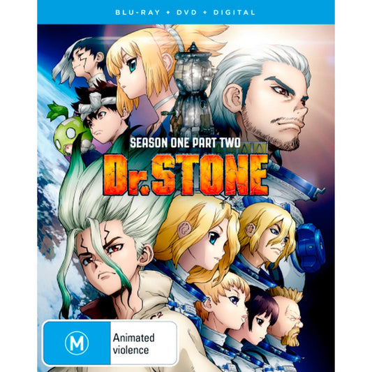 Dr Stone: Season 1 - Part 2 Blu-Ray + DVD