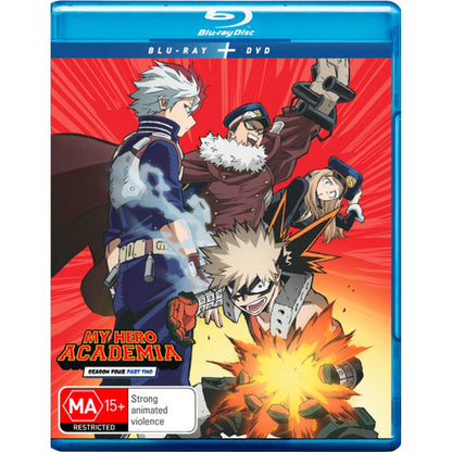 My Hero Academia: Season 4 - Part 2 Blu-Ray + DVD