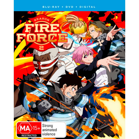 Fire Force: Season 2 - Part 1 - Blu-Ray + DVD