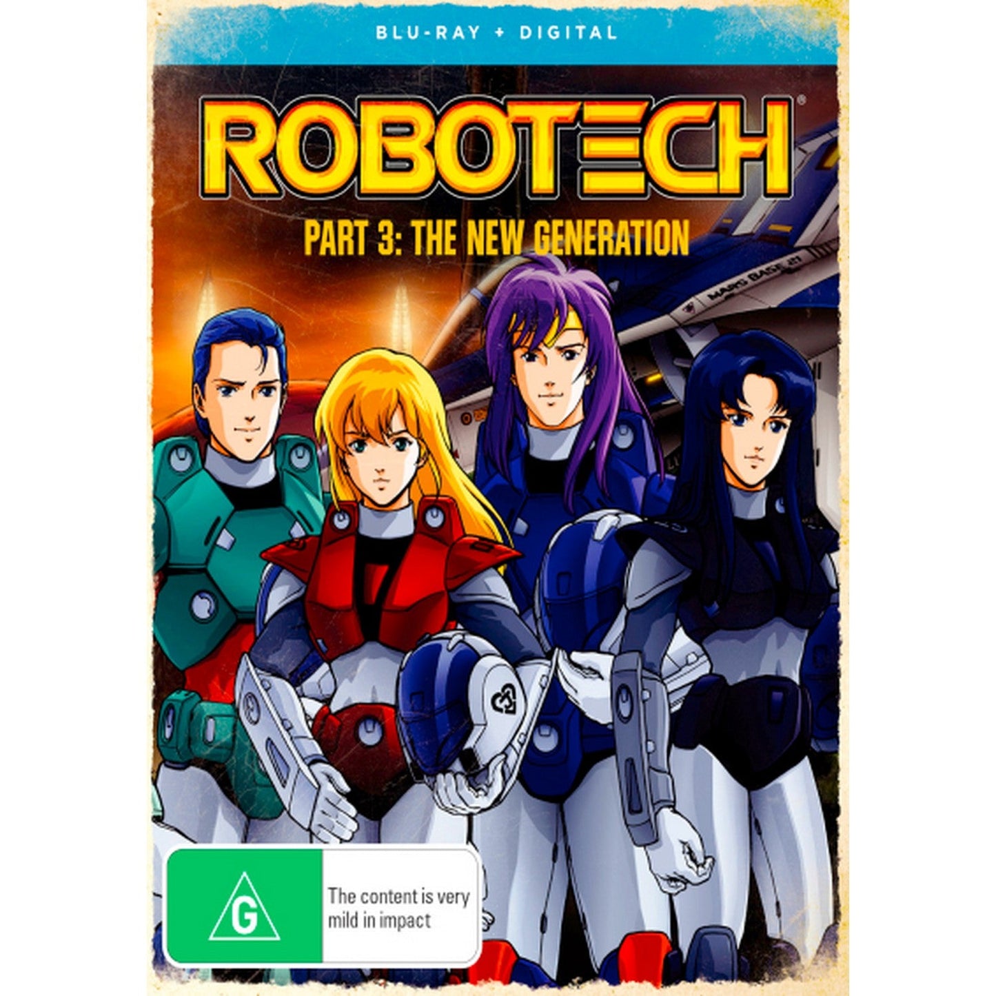 Robotech Part 3: The New Generation Blu-Ray