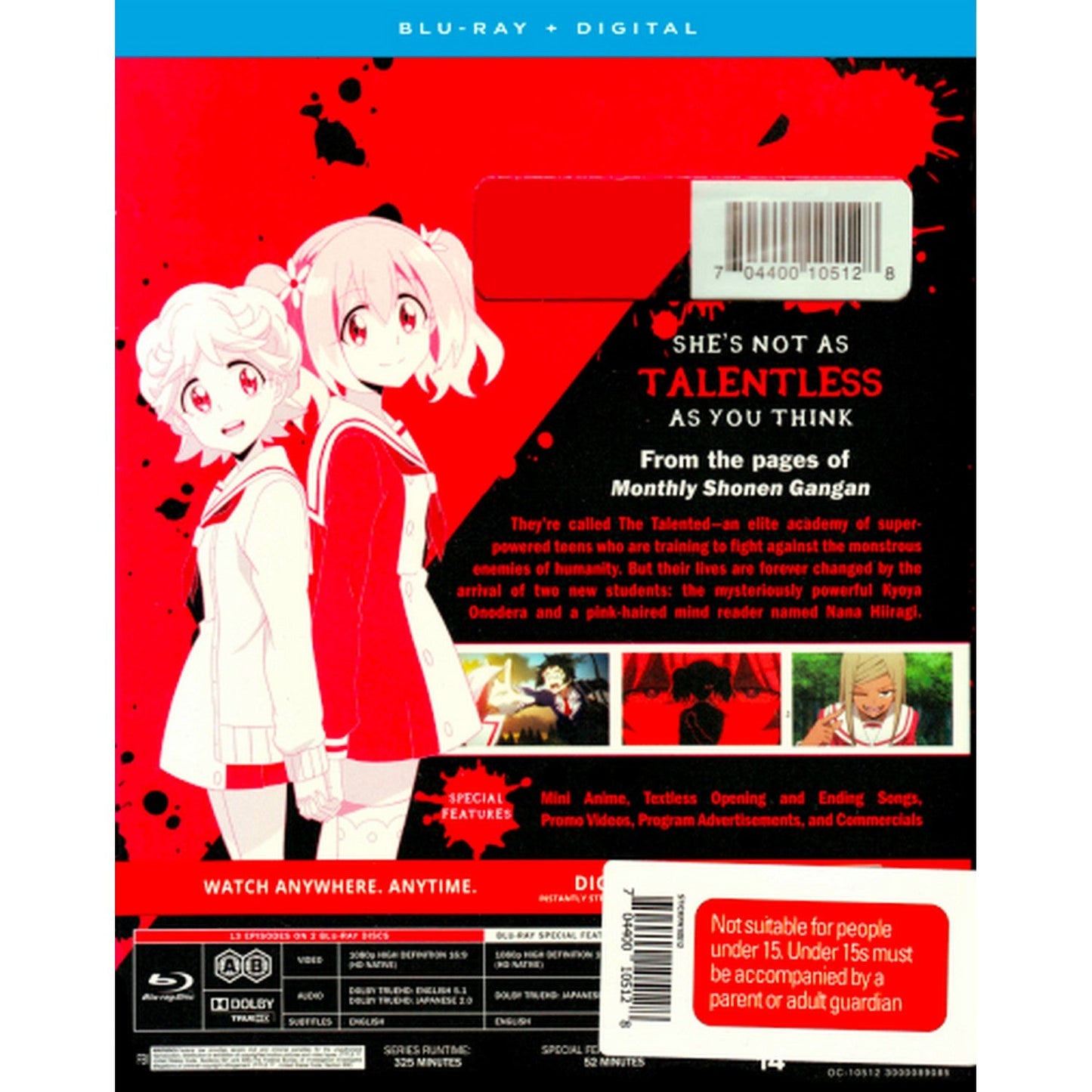 Talentless Nana: The Complete Season Blu-Ray