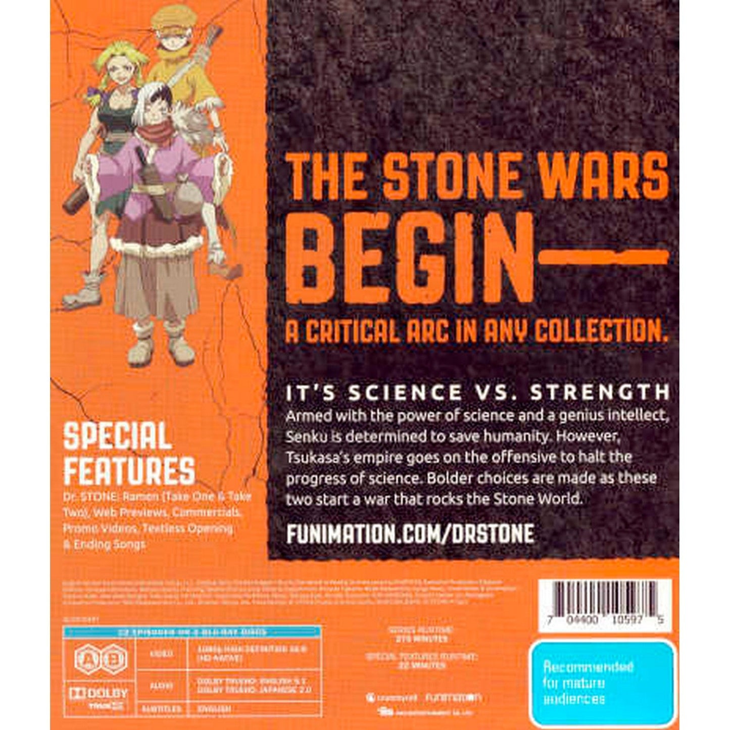 Dr Stone: Season 2 Blu-Ray