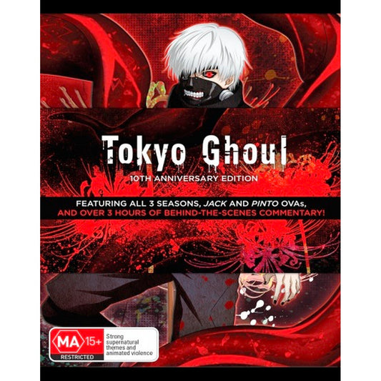 Tokyo Ghoul: Complete Series (10th Anniversary Box Set) Blu-Ray Box Set