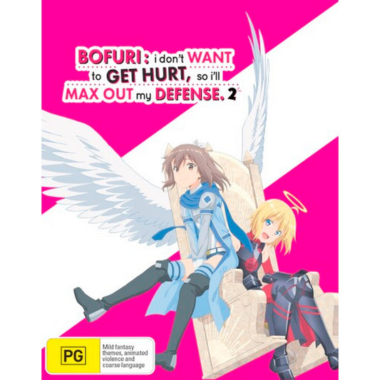 Bofuri: I Don't Want To Get Hurt, So I'll Max Out My Defense - Season 2 Blu-Ray + DVD (Limited Edition)