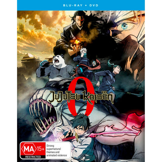 Jujutsu Kaisen 0: The Movie Blu-Ray + DVD (Lenticular Edition)