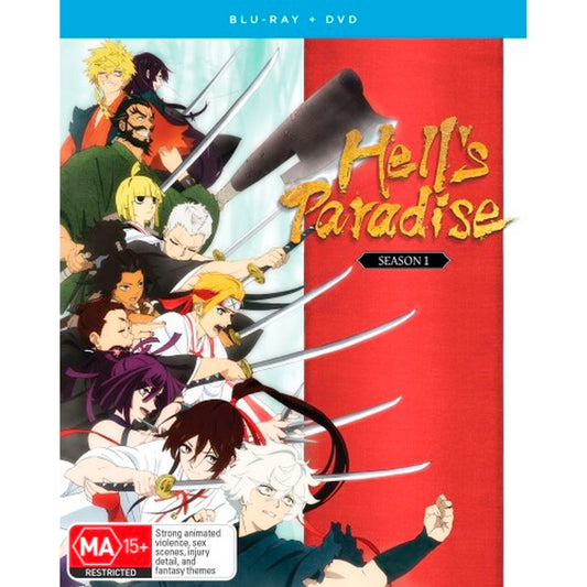 Hell's Paradise: Season 1 Part 1 Blu-Ray + DVD