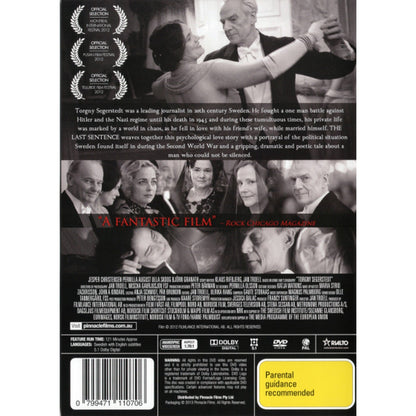 The Last Sentence DVD