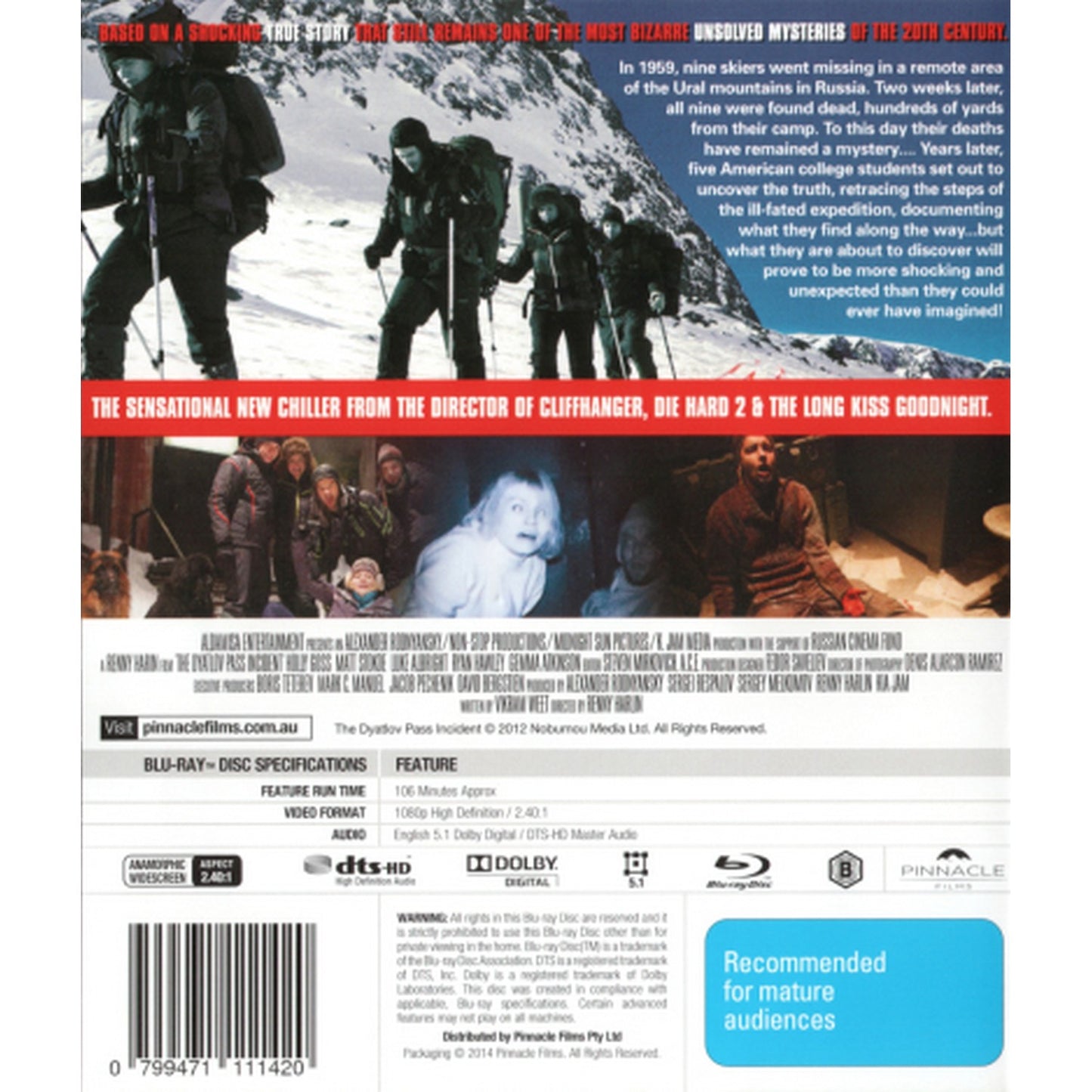 The Dyatlov Pass Incident Blu-Ray