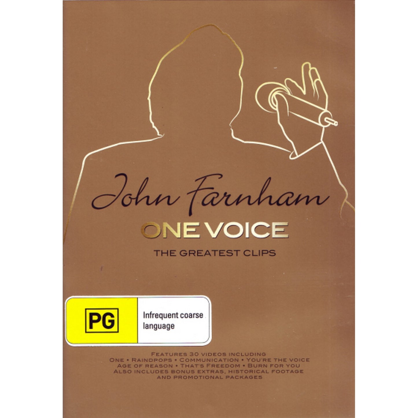 John Farnham: One Voice - The Greatest Clips DVD