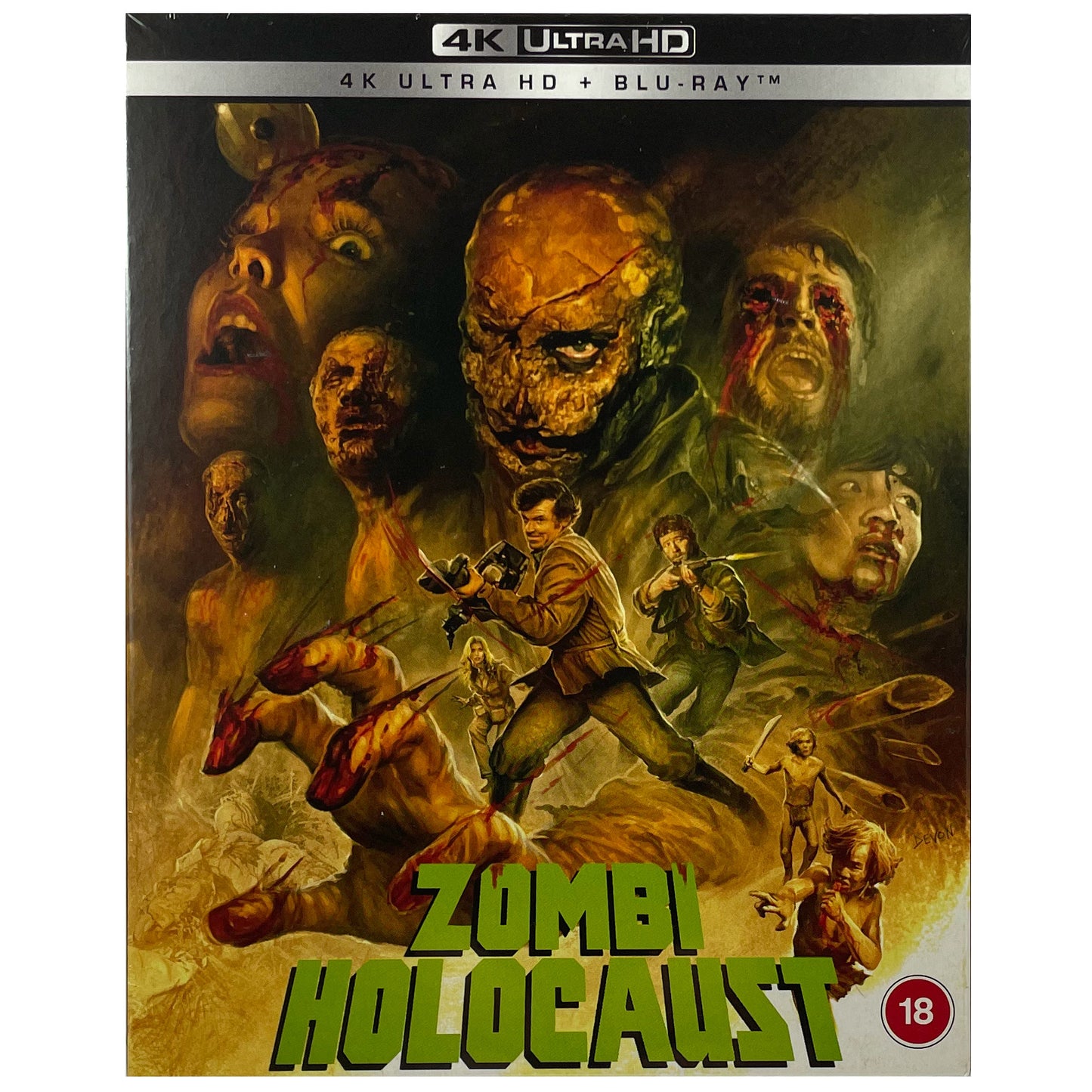 Zombie Holocaust 4K UltraHD Blu-Ray - Limited Edition