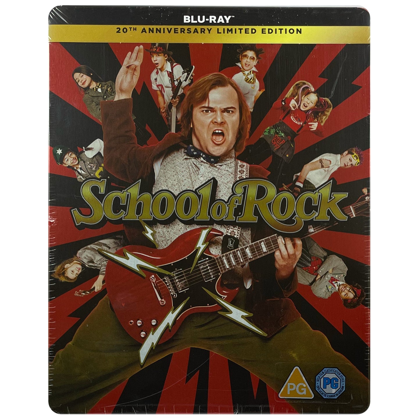 School of Rock Blu-Ray Steelbook (20th Anniversary Edition)